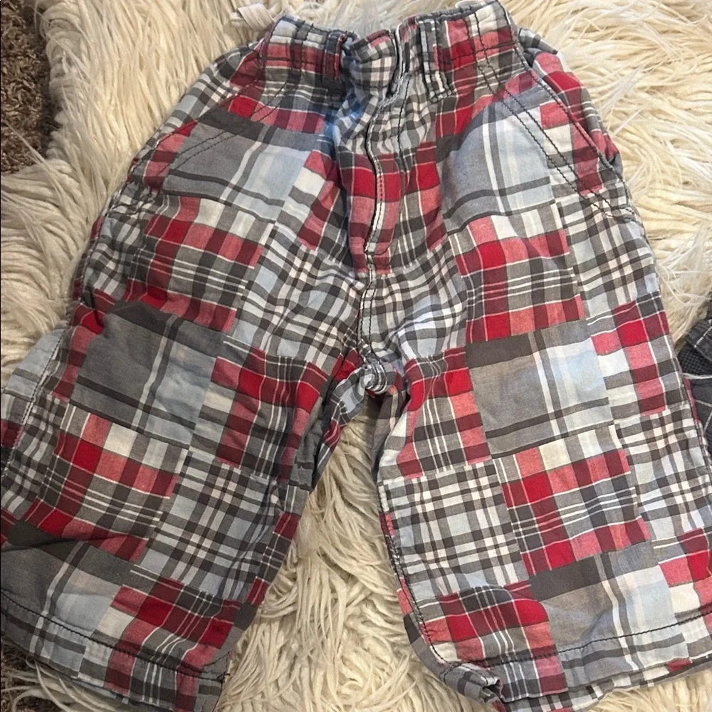 Old Navy & Crazy 8 Boys Plaid Shorts - Size 8- Bundle, Summer Play, Cheap lot